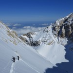 Dom et Chris vers l arete