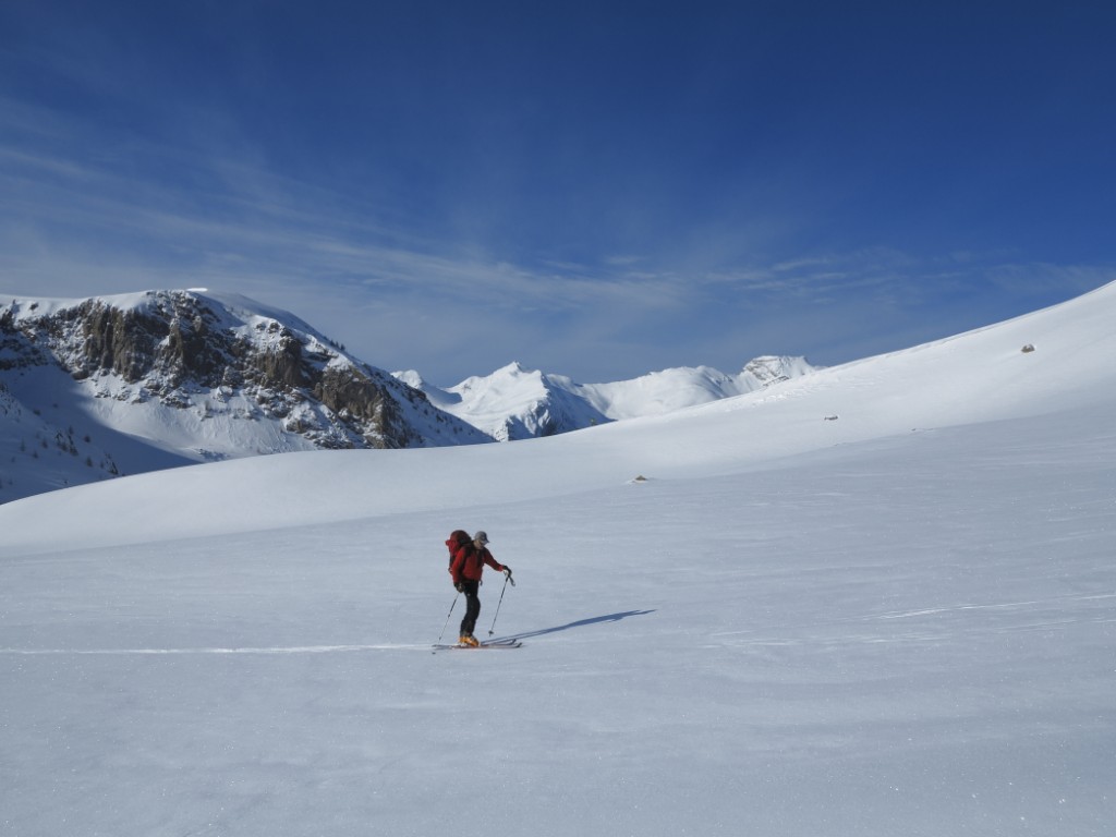 Montée au col Sautron
