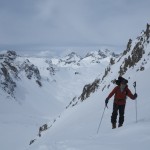 Arriver au col d'Enchiausa