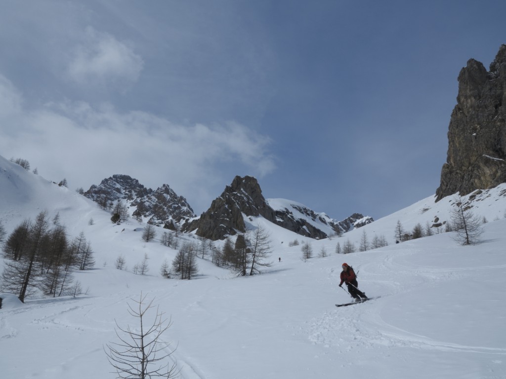 Descente du col Enchiausa