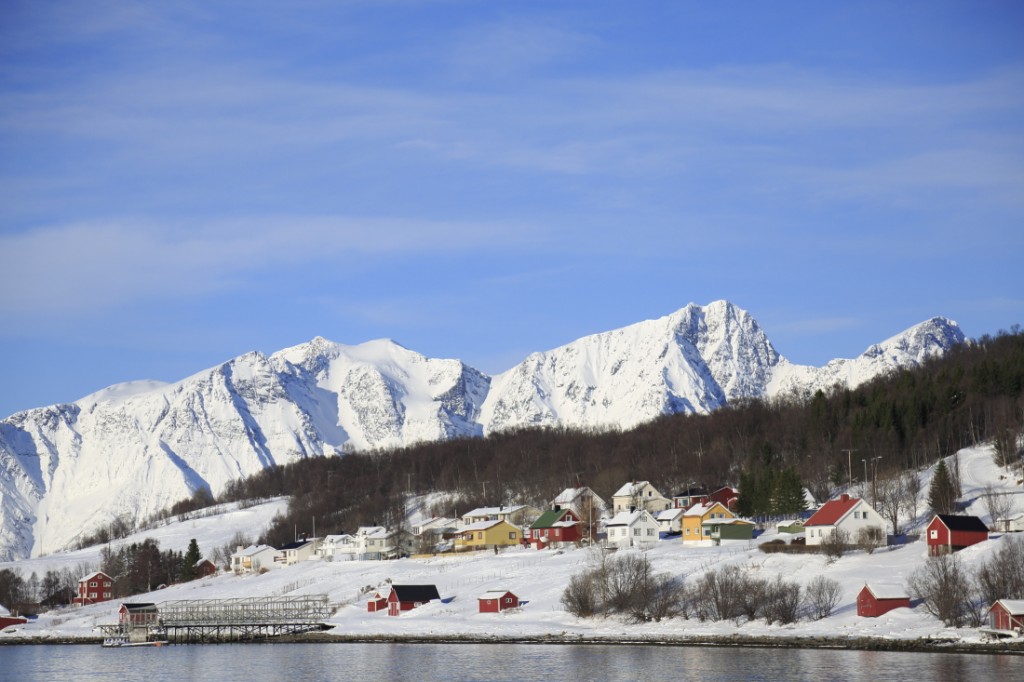 Le petit village de Hamnes
