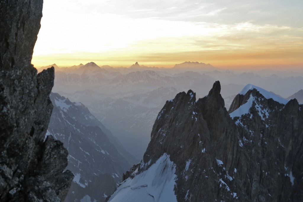 Lever de soleil sur le Cervin