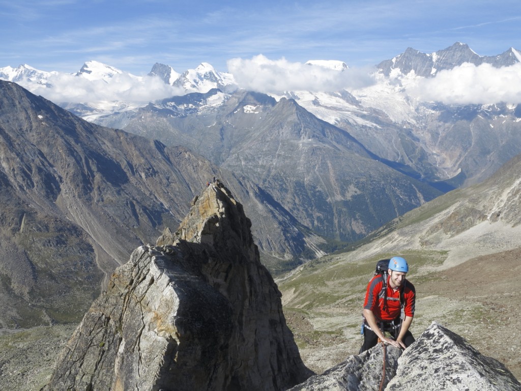 Sur l'arête