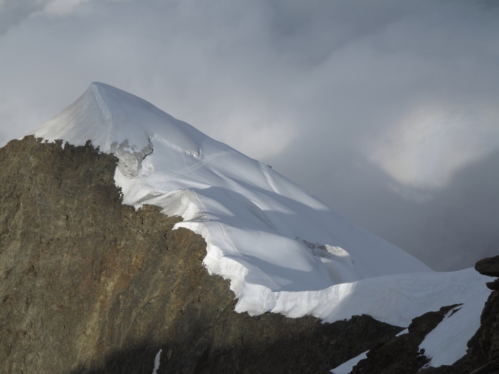 L'arête du Weissmies