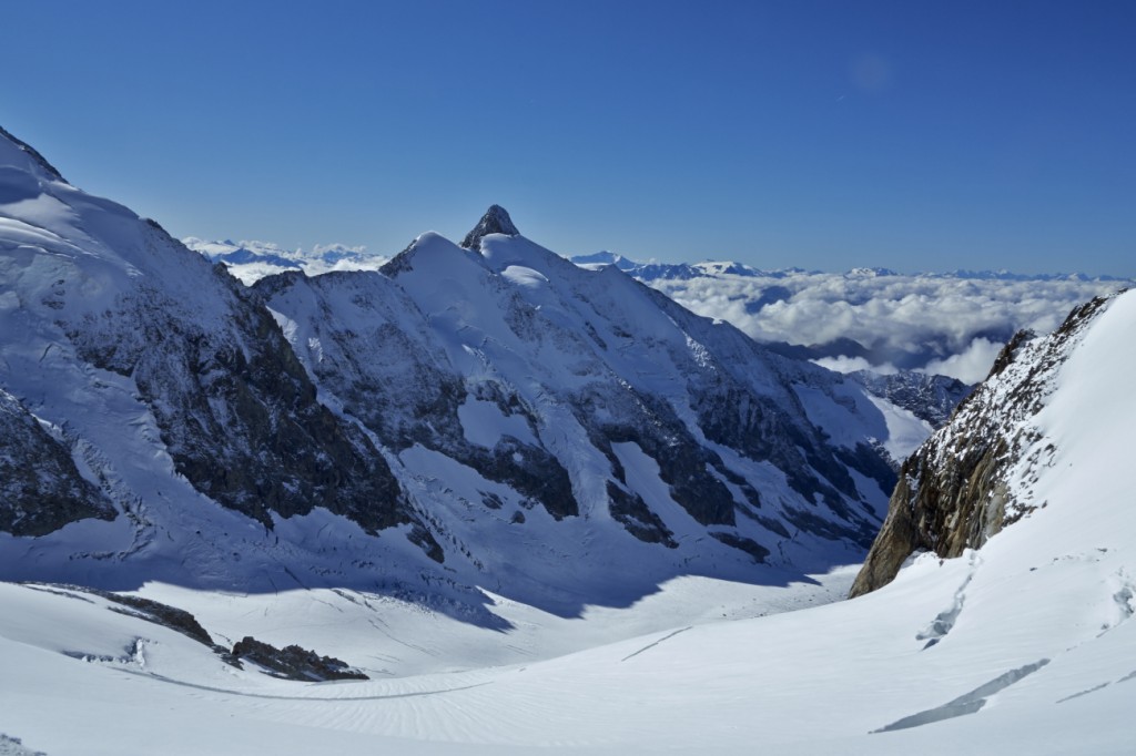 le glacier de tré la tête