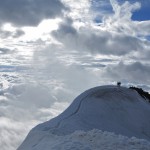 Cordée sur le sommet