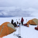 Camp du Parry en péninsule antarctique