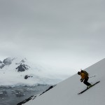 Chris dans le Demaria en péninsule antarctique
