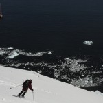 Dernier virages avant la mer en péninsule antarctique