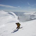 Encore Christophe a ski sur le Mont Scott