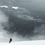 Marc pret a atterir sur Podorange dans la descente du Demaria