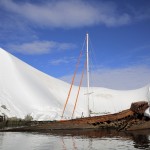 Podorange amarrea l epave de la baleiniere Emperor aEnterprise en péninsule antarctique
