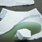 Raffinement d'iceberg en péninsule antarctique