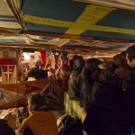 soiree festive au bar du Micalvi en terre de feu