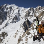 A la sortie de la voie normale de la tour ronde