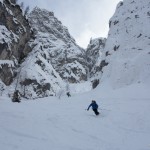 A la sortie du Val di Mesdi