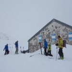 Devant le refuge Boe