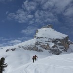 En montant vers la Varella sous le Piz Taibun