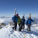 Au sommet ouest de la Varella