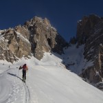 Montée au Passo Cristallo