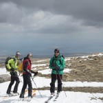 Dans la descente du Suphan Dagi. ski de randonnee lac de van turquie-96
