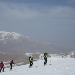 Montée au Vavira dans le vent