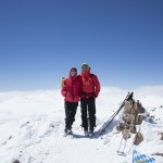 Françoise et moi au sommet du Suphan