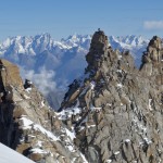 Sur les gendarmes de l'arête