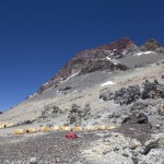 "Cholera" le camp 3 à 5950 m