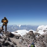 Ascension de l'Aconcagua, traverséede l'Aconcagua est - ouest, plaza Argentina Aconcagua, plaza de Mulas Aconcagua,_-45