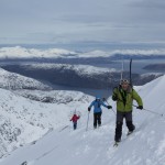ski de randonnée dans les fjords de Bodo, Norvège-12