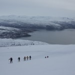 ski de randonnée dans les fjords de Bodo, Norvège-22
