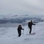ski de randonnée dans les fjords de Bodo, Norvège-25