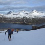 Départ de la traversée du Junktinden