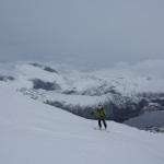 ski de randonnée dans les fjords de Bodo, Norvège-30