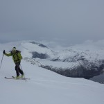 ski de randonnée dans les fjords de Bodo, Norvège-31