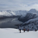 ski de randonnée dans les fjords de Bodo, Norvège-43