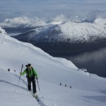 ski de randonnée dans les fjords de Bodo, Norvège-51