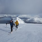 ski de randonnée dans les fjords de Bodo, Norvège-55