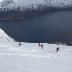 Descente sur le Vinkfjorden