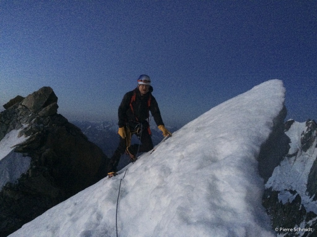 Arrivée au col du Diable