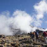 Montée sur Barafu camp à 4600 m