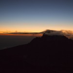 La Mawenzi au lever du Soleil