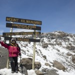 Geneviève à Stella point, quel courage