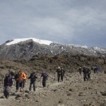 Descente sur Mweka camp