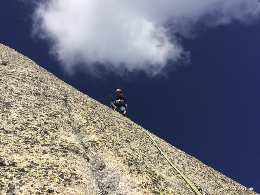 Gaylord à quelques mètre du sommet
