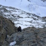 Escalade du deuxième gendarme