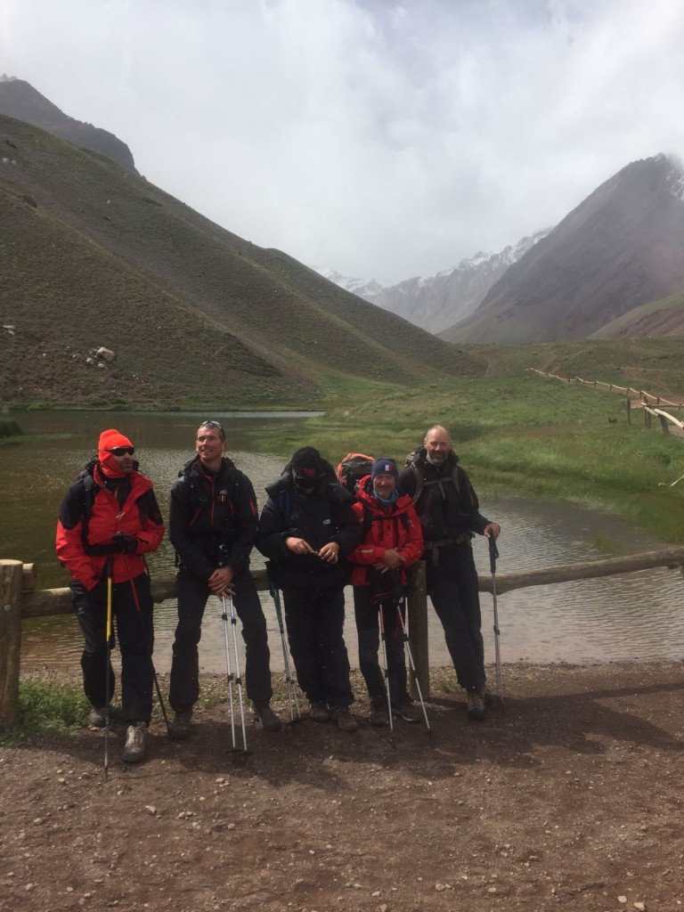 Arrivé au pied de la vallée Horcones