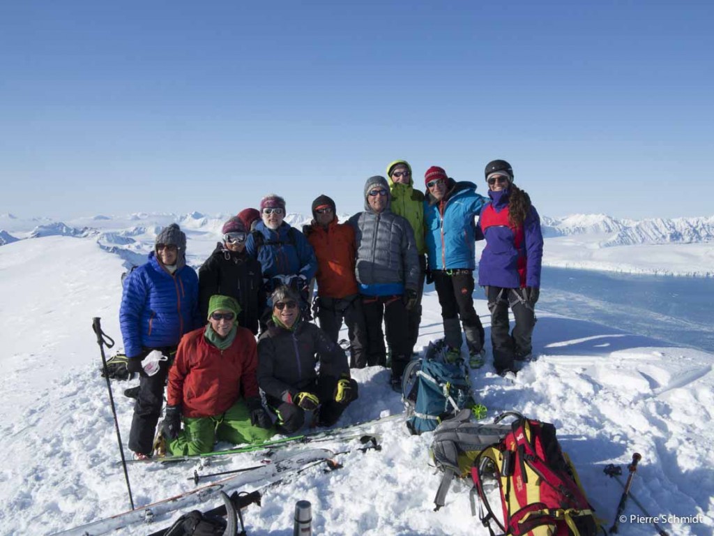 La joie immense du sommet