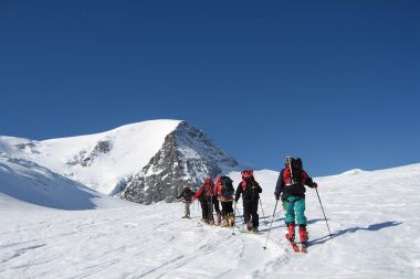 Traversée à ski du Dammastock 